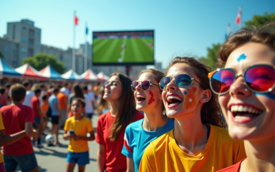 Guide des activités incontournables dans une fan zone coupe du monde moderne